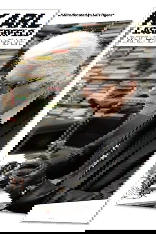 Karl Lagerfeld Sketches His Life